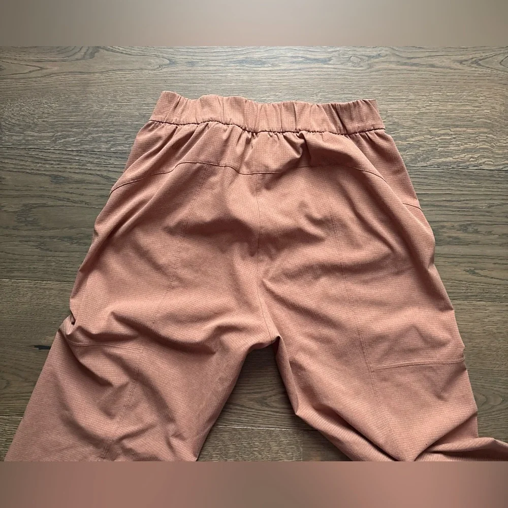 Lululemon Dynamic Days High Rise 7/8 Trouser Pants In Saddle Brown Size 4